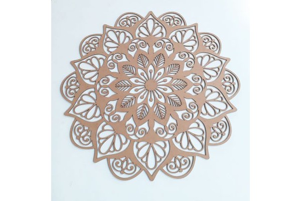 MANDALA EM MDF A LASER 10CM